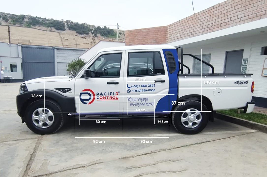 Branding Vehicular Pacific Control